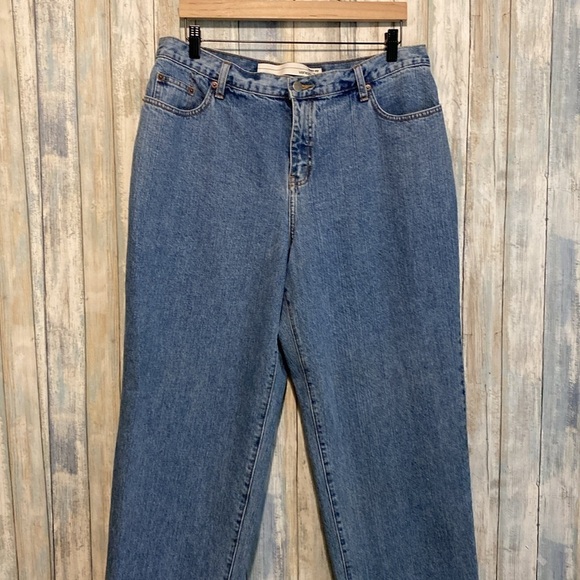 NWT lane Bryant Venezia denim Straight leg jeans | Size 16P - Picture 7 of 9